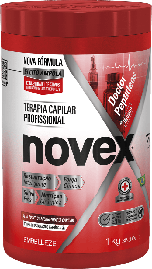Creme de tratamento Novex Doctor Ricino 1kg