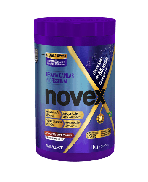 Creme de Tratamento Novex Reposição de Massa Reconstrutor 1kg