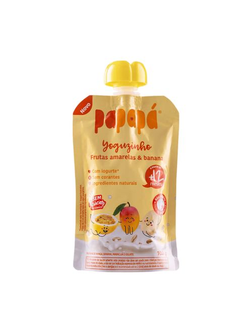 Yoguzinho de Frutas Amarelas e Banana Papapá 100g
