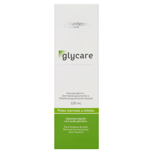 Glycare Sabonete Líquido Facial 120ml - Mantecorp