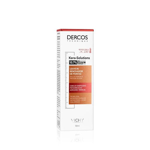 Leave-In Dercos Kera-Solutions Renovador de Pontas 50ml - Vichy