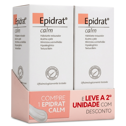 Calm Balm Hidratante Facial 2x40g - Epidrat