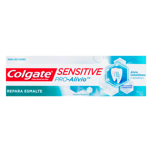Creme Dental Colgate Sensitive Pró Alívio Repara Esmalte 110g