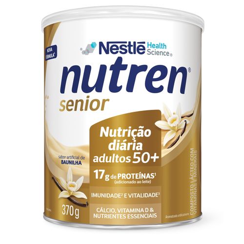 Complemento Alimentar Nutren Senior Baunilha - 370g