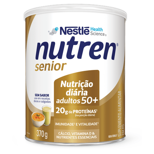Suplemento Alimentar Nutren Senior sem Sabor - 370g