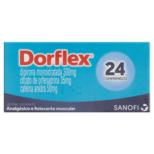 Analgesico Dorflex 300mg 24 Comprimidos - Dorflex