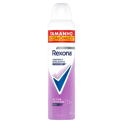 Desodorante Antitranspirante Aerossol Rexona Active Emotion 250ml