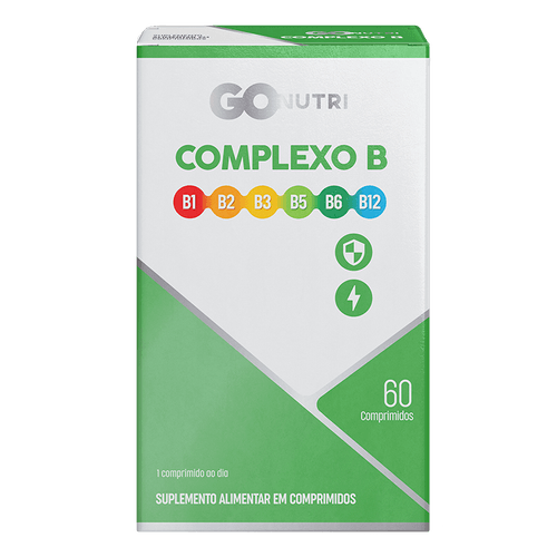 Suplemento Alimentar Complexo B GOnutri - 60 Comprimidos