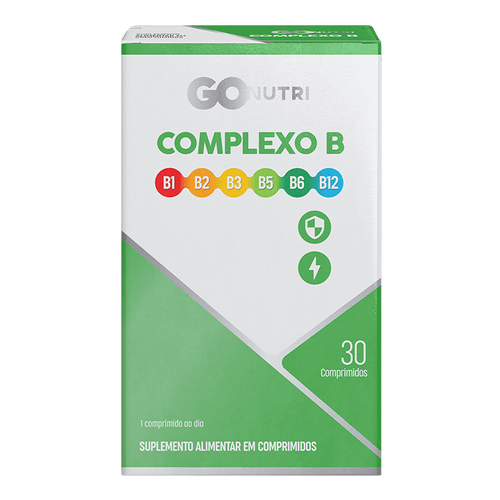 Complexo B GOnutri - 30 Comprimidos