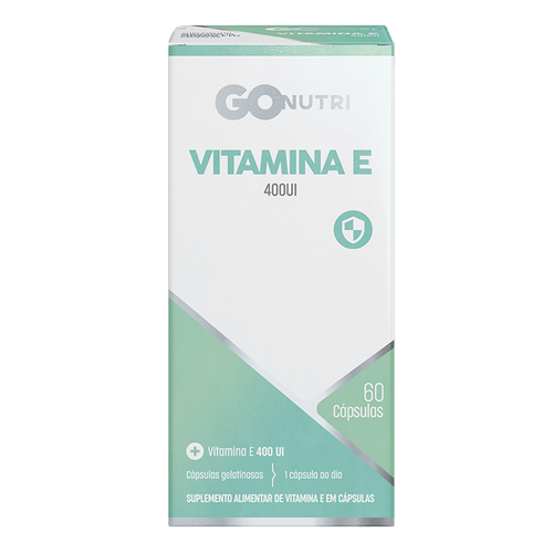 Vitamina E GOnutri 400UI - 60 Cápsulas