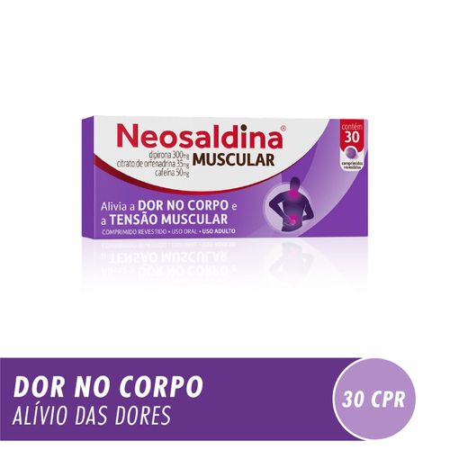Neosaldina Muscular Analgésico e Relaxante Muscular - 30 Comprimidos