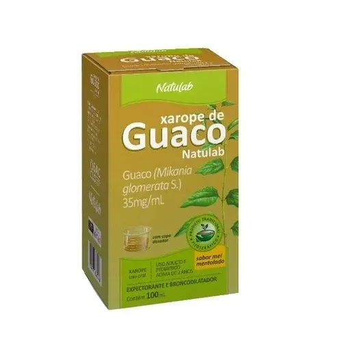 Xarope de Guaco 35mg/ml Natulab - 100ml