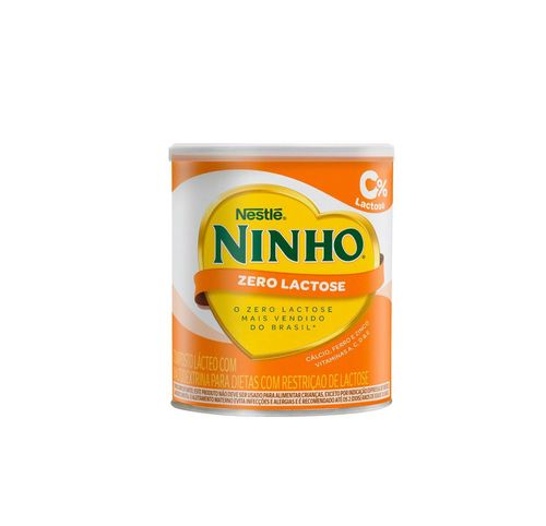 NINHO® Composto Lácteo Zero Lactose Lata - 380g