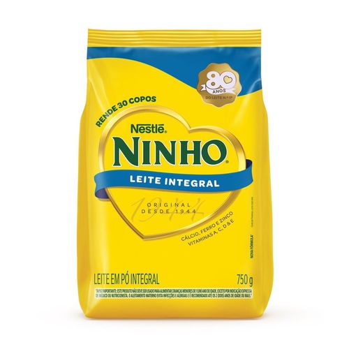 Leite em Pó Ninho Integral Sachet - 750g