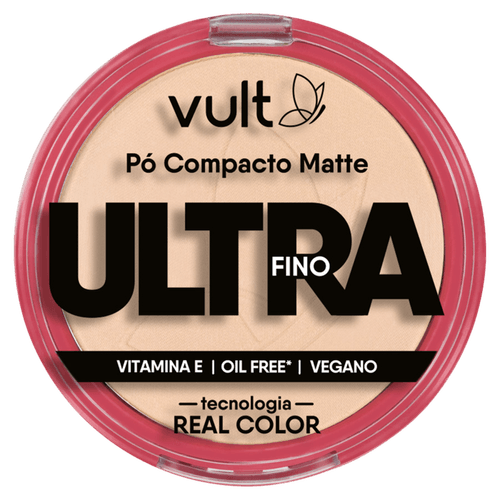 Pó Compacto Matte Ultrafino Vult V420 - 6g