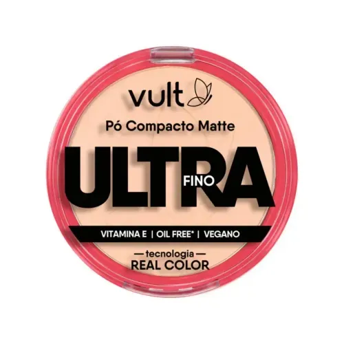 Pó Compacto Matte Ultrafino Vult V440 - 6g
