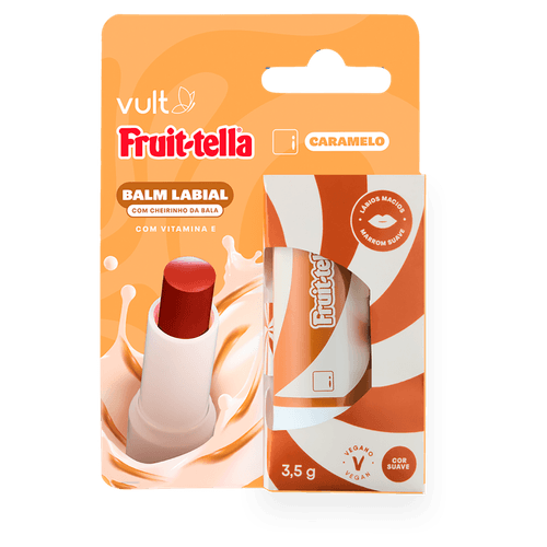 Protetor Labial Vult Balm Fruittela Caramelo - 3,5g