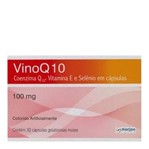 Antioxidante Vinoq 10 30 Cápsulas - Marjan