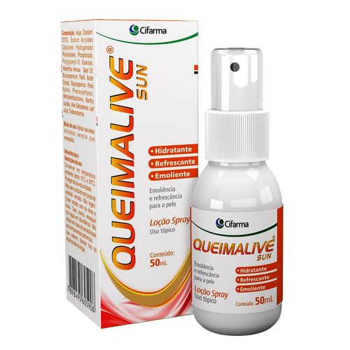 Pos-Sol Cifarma Queimalive 50ml - Cifarma