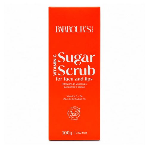 Barbour's Beauty Vitamin C Sugar Scrub - Esfoliante Facial e Labial 100g