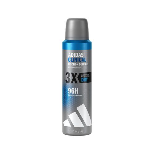 Antitranspirante Aerossol Adidas Clinical Friction Defense Dry - 150ml