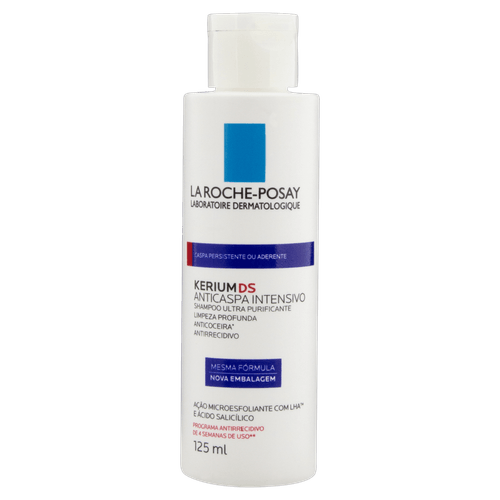 Shampoo Anticaspa Kerium 125ml - La Roche-Posay
