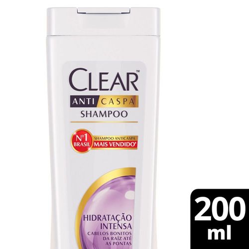 Shampoo Clear Hidratante 200Ml - Clear