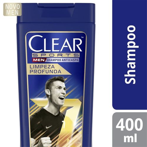 Shampoo Clear Men Sports 400ml - Clear