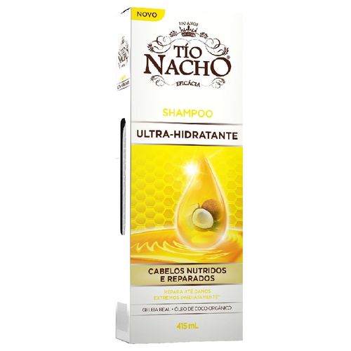 Shampoo Tio Nacho Ultra-Hidratante 415ml - Tio Nacho