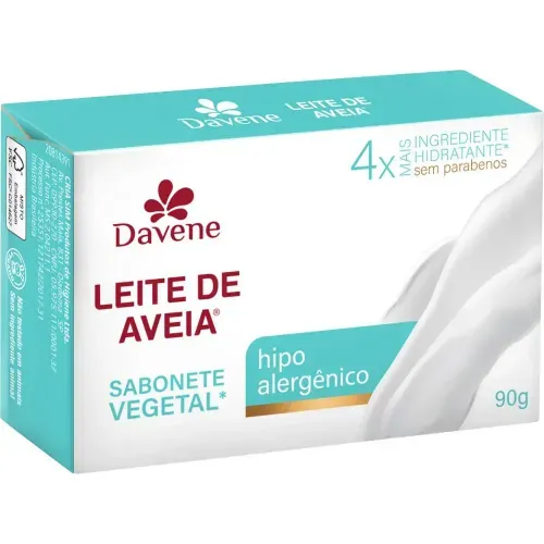 Sabonete Aveia Hipoalerg 90G Davene
