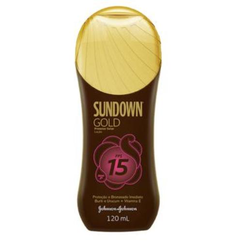 Protetor Solar Sund Gold FPS 15 120ml - Sundown