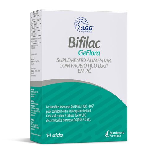Probiotico Bifilac Geflora 14 Unidades - Bifilac