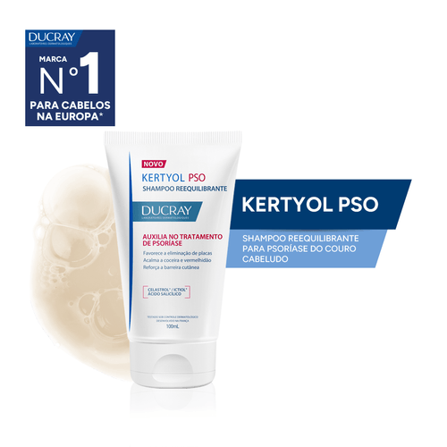 Shampoo Kertyol Pso 125ml - Ducray