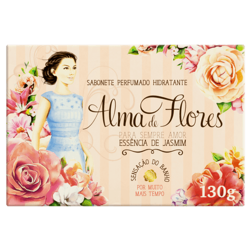 Sabonete Alma De Flores Lavanda 130g - Alma De Flores