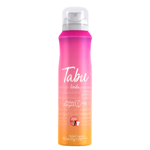 Desodorante Tabu Des Aero 150ml - Tabu