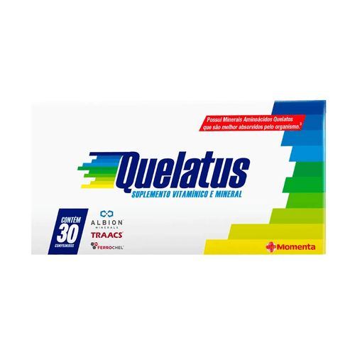 Vitamina Quelatus 30 Comprimidos - Quelatus
