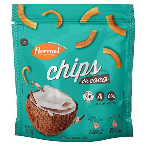 Snack Flormel Chips Coco 20G - Flormel