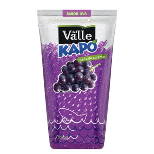Suco de Fruta Del Valle Kapo Néctar Laranja 200Ml - Del Valle