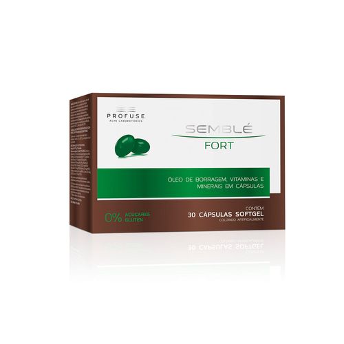 Vitamina para Cabelo e Unha Profuse Semble Fort 30 Caps