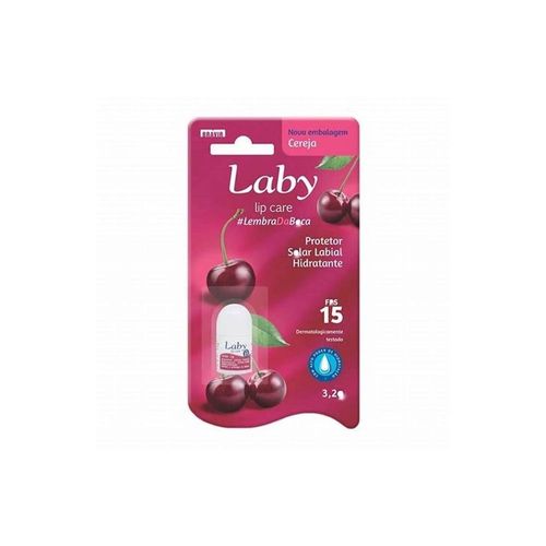 Protetor Solar Laby Cereja 3,2g - Bravir