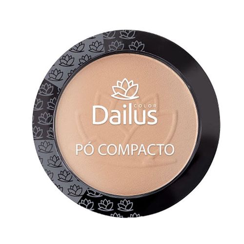 Pó Compacto Dailus New Bege Médio 9g - Dailus