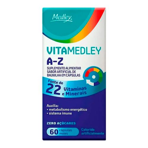 Vitamina Medley VITA MEDLEY AZ 60 Cápsulas - Medley