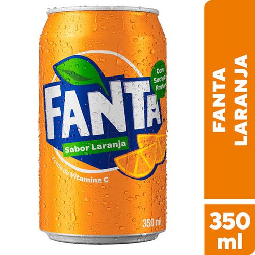 Refrigerante Fanta Laranja 350ml - Fanta