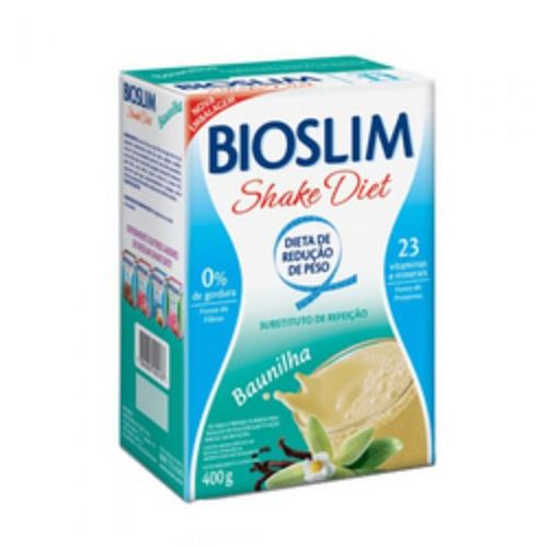 Suplemento Alimentar Bioslim Shake Diet Baunilha 400g - Bioslim