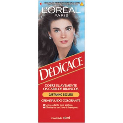 Tintura Dedicace 34 Castanho Escuro 100ml - Dedicace