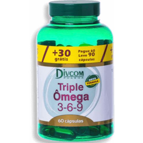 Suplemento Nutricional Divcom Pharma Omega 3-6-9 60 Capsulas - Divcom Pharma