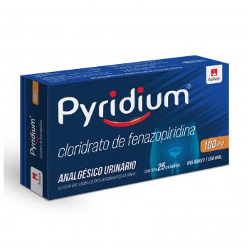 Pyridium 100mg Adium 25 Drágeas