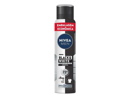 Desodorante Antitranspirante Nivea Men Black & White Epic Night Aerosol 200ml