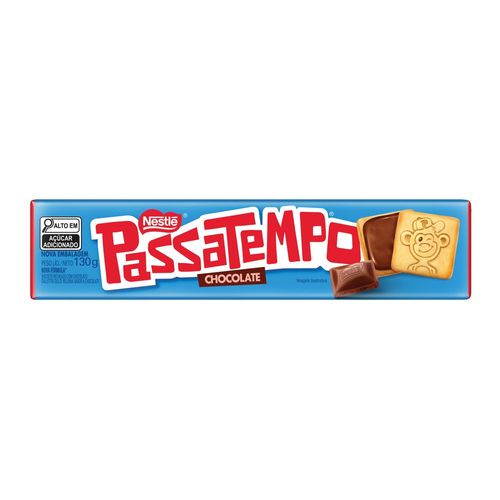 Biscoito Recheado Chocolate 130g Passatempo Nestlé