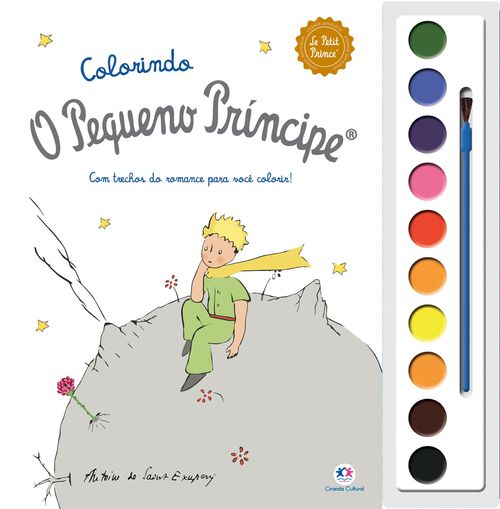 Livro de Colorir Ciranda Cultural O Pequeno Príncipe 1 unidade - Ciranda Cultural